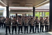 Bantu Atasi Karhutla di Kalbar, Polda Kaltim Lepas 190 Personel Brimob