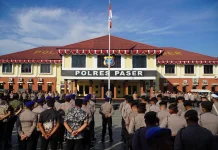 Propam Polda Kaltim Datang, Polisi Paser Diingatkan Jaga Integritas