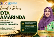 Samarinda Raih Pengakuan WHO, Dorong Kota Aman dan Inklusif