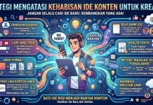 Kehabisan Ide Konten? Coba Cara Ini