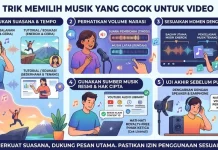 Trik Memilih Musik yang Cocok untuk Video, Bebas Royalti