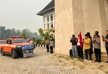 Respons Kondisi Siaga, 9,7 Ton Beras Disalurkan ke Long Apari
