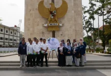 Hari Radio ke-81, RRI Samarinda Gelar Upacara Kehormatan di TMP Kusuma Bangsa