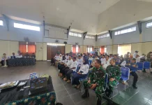 Edukasi Masyarakat Paser, Satgas Sesko TNI Gelar Sosialisasi Karhutla