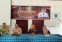 Cegah Karhutla, Bhabinkamtibnas Samarinda Ulu Rangkul Masyarakat dan Relawan