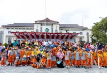 Haornas 2026 Bupati PPU Ajak Anak Biasakan Hidup Sehat sejak Dini