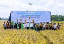 LEISA BI Kaltim Dongkrak Panen Padi Desa Sidomulyo Kukar hingga 6,95 Ton