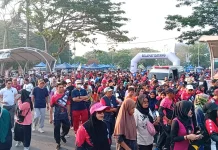 HUT KJS ke-6, Jalan Sehat Jadi Ajakan Hidup Sehat bagi Warga Kaltim