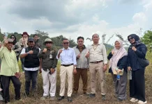 Antisipasi Kekeringan, BRMP Kaltim Tinjau Sumber Air untuk Irigasi Pertanian