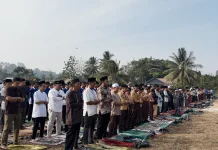 Kekeringan Berlanjut, Ribuan Pelajar dan Warga Palaran Gelar Salat Istisqa