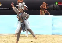 Pesut Mahakam Hadir di Tari Kolosal Erau 2026, Penonton Terhibur