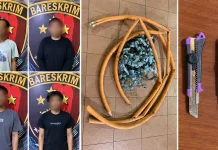 Polsek Penajam Ungkap Dugaan Pencurian Kabel PT HK, 4 Tersangka Diamankan