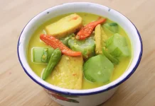 Resep Lodeh Timun Pedas Gurih Segar, Menu Praktis dan Ekonomis Favorit Keluarga