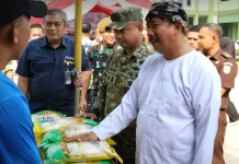 Bazar TNI Serentak di Kukar Disambut Antusias Masyarakat