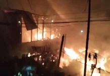 Akses Sempit, 2 Rumah di Gunung Guntur Balikpapan Hangus Terbakar