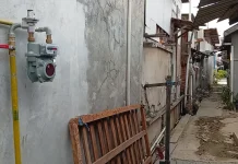 Warga Sungai Pinang Dalam Sambut Baik Pembangunan Jargas Rumah Tangga