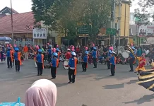 Mahakam Mask Carnival Hadirkan Kompetisi Drum Band Junior dan Senior