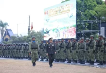 HUT Ke-81 TNI di Makodam VI: Prajurit Penyangga IKN Perkuat Visi PRIMA