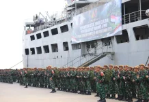 Prajurit Satgas Pamtas RI-Malaysia Yonkav 13 dan Yonarmed 4 Tuntas Selesaikan Misi