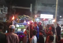 Sambut Ramadan, Warga Antasari Samarinda Gelar Pawai Obor