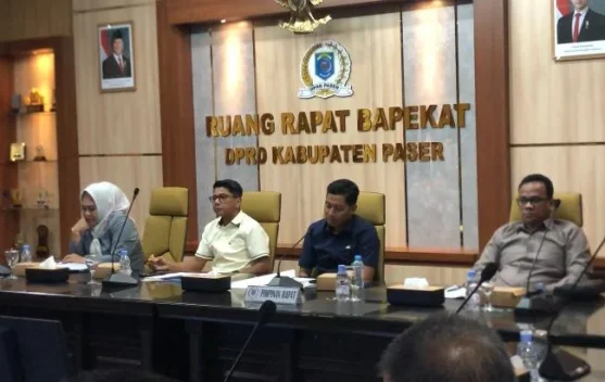 Komisi II DPRD Paser Gelar Raker Bahas Rencana Bisnis Bersama OPD