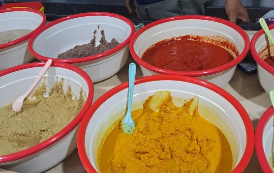 RRI.co.id - Ramadan Bawa Berkah, Penjual Bumbu Giling Akui Lonjakan Pembeli