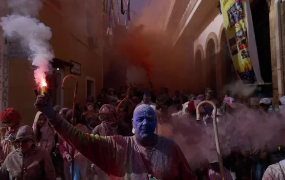 Tradisi Perang Tepung Galaxidi, Simbol Kebebasan dan Budaya Yunani