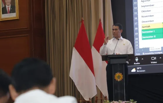 Cetak Sawah Dipercepat, Mentan Evaluasi Anggaran Daerah