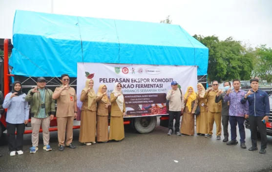 Berau Ekspor 10 Ton Kakao Fermentasi ke Prancis