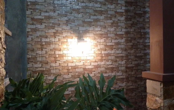 Dinding Keramik Teras Estetik Hunian  Terlihat Mewah