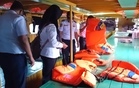 Dishub Samarinda Ramp Check Kapal Tujuan Mahulu dan Kutai Barat