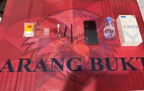 Kembali Gagalkan Peredaran Narkotika, Polres Paser Amankan Sabu Seberat 0,26 Gram