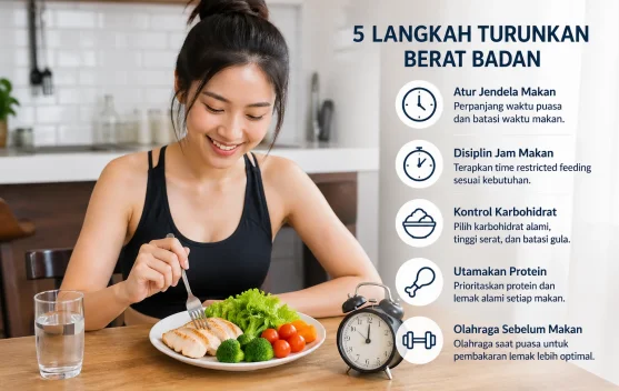 5 Cara Efektif Turunkan Berat Badan dalam Seminggu Tanpa Diet Ketat