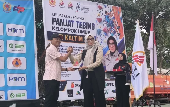 Kutim Juara Umum Kejurprov Panjat Tebing Kaltim 2026