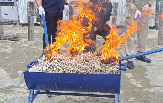 Bea Cukai Samarinda Musnahkan Rokok dan Miras Ilegal Senilai Rp3 Miliar