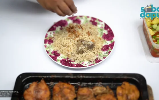 Nasi Kebuli dan Ayam Panggang, Menu Spesial Iduladha
