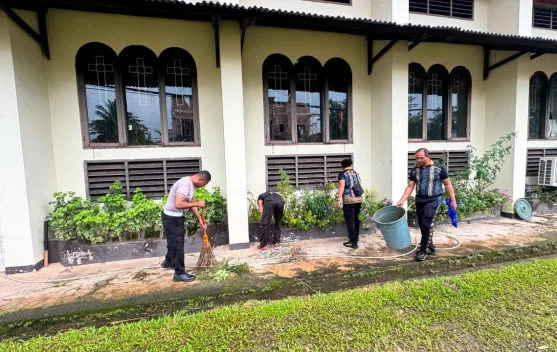 Polres Paser Menggelar Bakti Religi, Sambut HUT Bhayangkara ke-80
