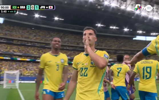 Gol Martinelli di Injury Time Bawa Brasil Lolos ke 16 Besar