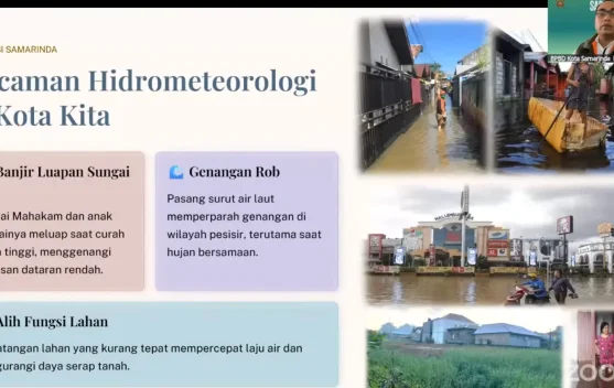 BPBD Soroti Dampak Alih Fungsi Lahan terhadap Ancaman Banjir Kota Samarinda
