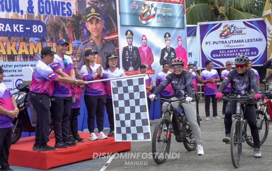 Wabup Mahulu Apresiasi Polri pada Hari Bhayangkara ke-80