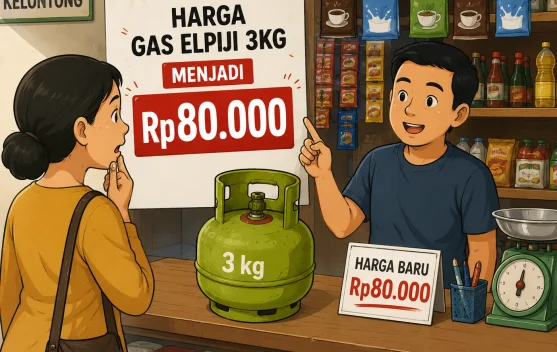 Tabung 3kg di Toko Kelontongan Tembus Rp80.000, Disperindagkop Paser Ambil Langkah