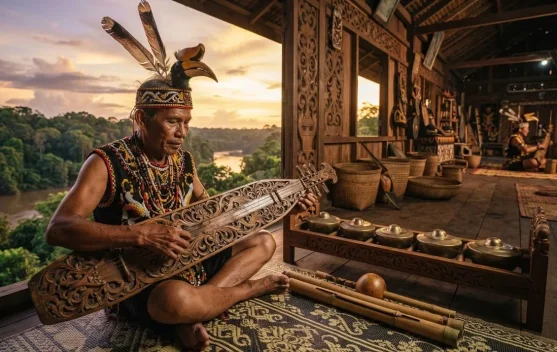Adaptasi Jadi Kunci Eksistensi Musik Tradisi Kaltim