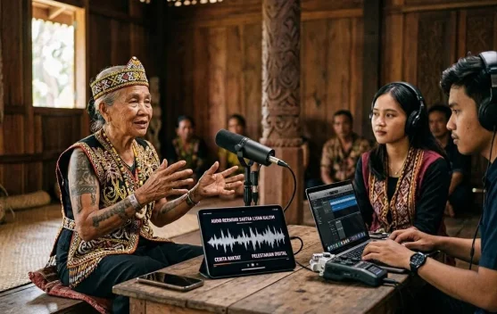 Media Digital Jadi Peluang Pelestarian Sastra Lisan Kaltim