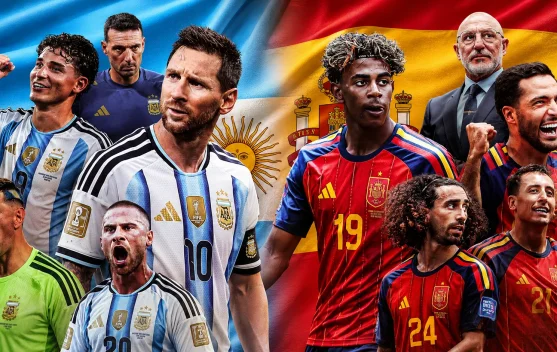 Final Impian Dunia! Duel Argentina vs Spanyol Siap Tentukan Raja Baru