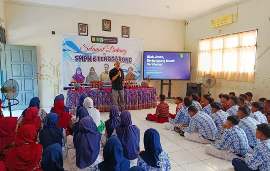 Diskominfo Kukar Edukasi Pelajar Bijak Kelola Jejak Digital