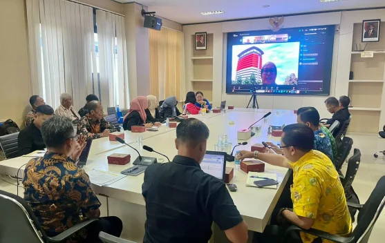 Labanan Makarti Ikuti Monitoring dan Evaluasi Tahap II Desa Antikorupsi Provinsi