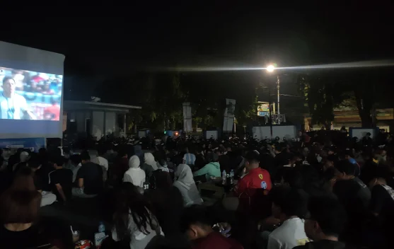 Final Argentina Kontra Spanyol Hadirkan Antusias Nobar RRI Samarinda