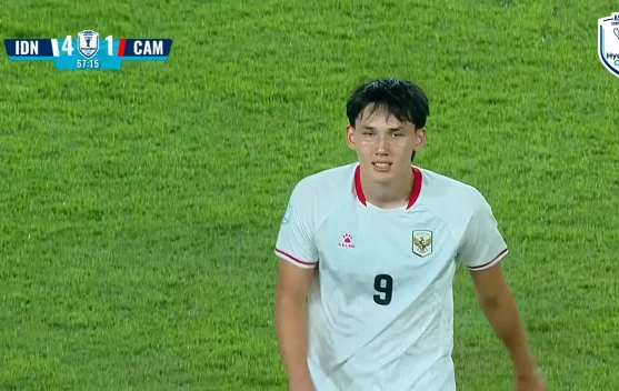 Indonesia Pesta Gol 5-1 atas Kamboja, Mitch Baker Cetak Hat-trick di Debut