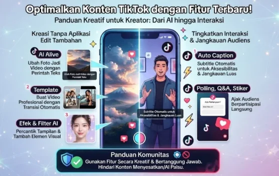 Memanfaatkan Fitur Terbaru TikTok agar Konten Lebih Menarik