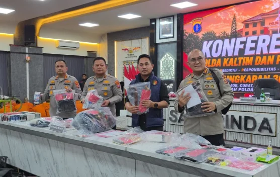 Polda Kaltim Ringkus 148 Tersangka Kasus 3C dalam Tiga Bulan Terakhir